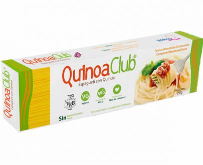 Pasta de quinoa vegana tipo espagueti 250g