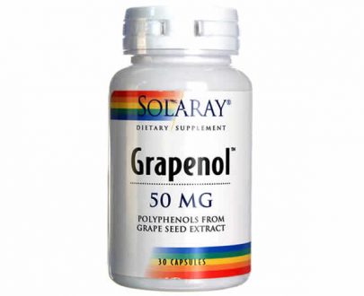 Grapenol antioxidante Solaray 30 cap.